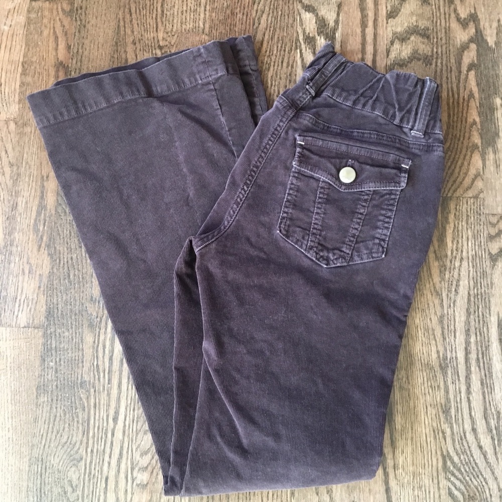 GAP Corduroy Purple/Gray Flare Pants 26/2 1969